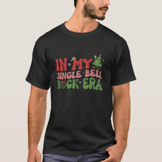 På min jingle Bell Sten Era Groovy Julgran P T Shirt