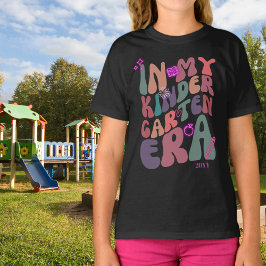 På min Kindergarten Era Retro Vibes T Shirt