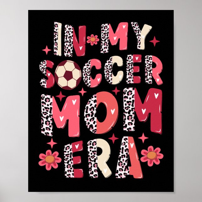 På min Mamma Era i min fotboll Poster (Framsidan)