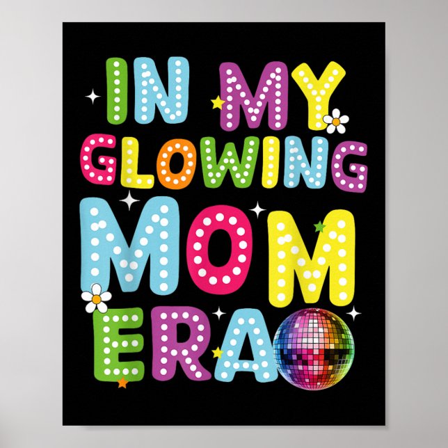 På min Mamma Era Mamma Mors dag Summe Poster (Framsidan)