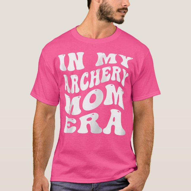 På min Mamma Era-nuny Proud Archery Mamma Groo T Shirt (Framsida)