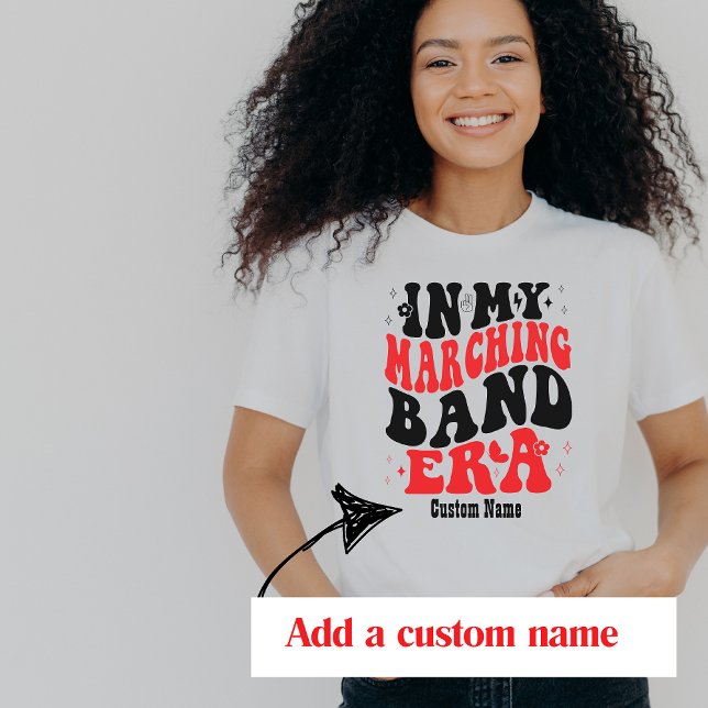 På min Marching Band Era Graham Färg Anpassade T Shirt (Skapare uppladdad)