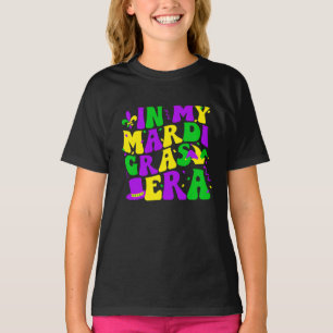 På min Mardi Gras Era Funny Festival Retro Carniva T Shirt
