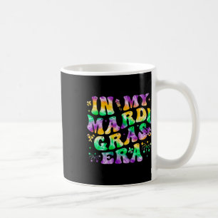 På min Mardi Gras Era Groovy Festival Carnival Par Kaffemugg