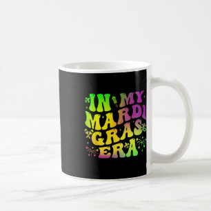 På min Mardi Gras Era Groovy Festival Carnival Par Kaffemugg