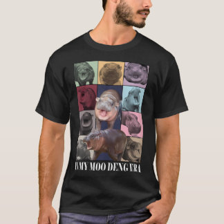 På min Moo Deng Era Moo Deng Älskare T Shirt