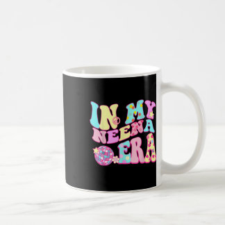 På min Neena Era Sarcastic Groovy Retro Disco Moth Kaffemugg