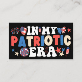På min patriotiska era, ynka amerikanska 4:e juli tilläggskort