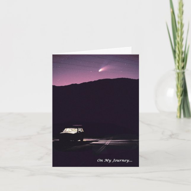 På min resa…, Kort (Framsida)