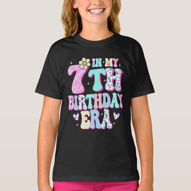 På min sjunde födelsedag i 7:e t shirt (Framsida)