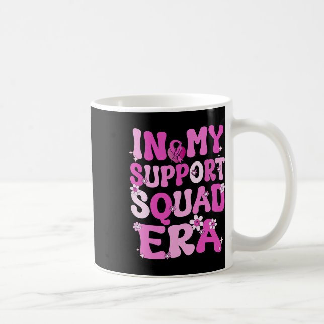 På min supportpunkt på eran era Groovy Breast Canc Kaffemugg (Höger)