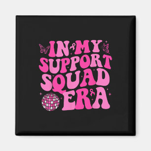 På min supportpunkt på eran era Groovy Breast Canc Magnet