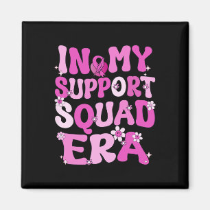 På min supportpunkt på eran era Groovy Breast Canc Magnet