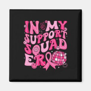 På min supportpunkt på eran era Groovy Breast Canc Magnet
