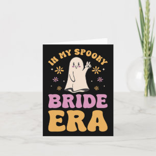På min talesman Bride Era Halloween Bachelorette P Kort