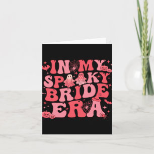 På min talesman Bride Era Halloween Groovy Funny G Kort