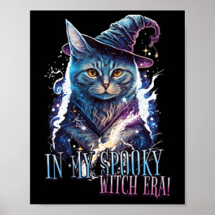På min taloky Witch Era Halloween Cat Costume 2023 Poster