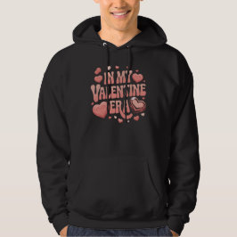 På min Valentine Era Cute Valentine Day Hoodie