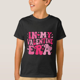 På min Valentine Era Retro Valentines day Women He T Shirt