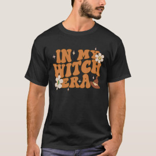 På min Witch Era Cute Retro Groovy Witchy Funny Ha T Shirt
