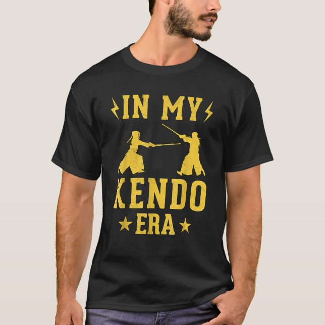 På mina Kendo Era japanska martialkonst Passion T  T Shirt (Framsida)