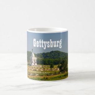 Pa-minnesmärke på den Gettysburg muggen Kaffemugg