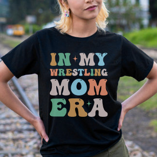 På mitt brottling Mamma Era Groovy Retro T Shirt