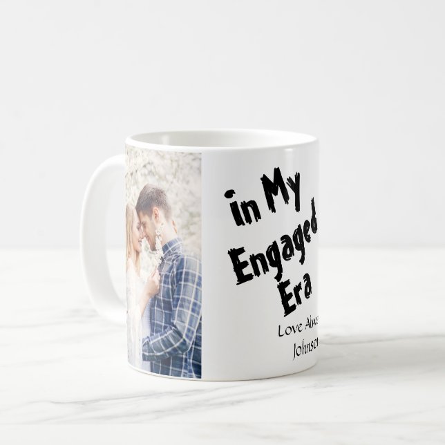 På mitt engagerade Era-Iced Coffee Glass Kopp (Framsida vänster)