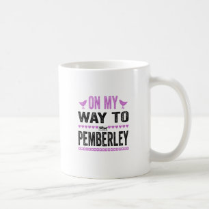 På mitt långt till Pemberley Kaffemugg