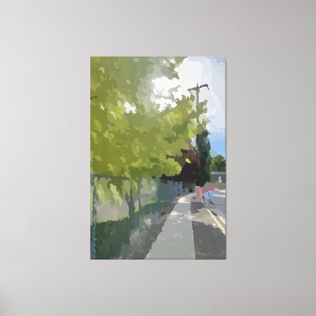 På mitt sätt att spara Kanvastrycket Canvastryck (Framsida)