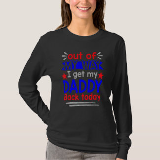 På mitt sätt får jag tillbaka pappa idag t shirt