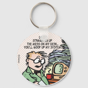 på mitt skrivbord nyckelring