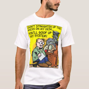 på mitt skrivbord t shirt