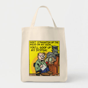  på mitt skrivbord tygkasse