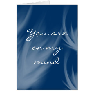 På mitt vara besvärad hälsningskort