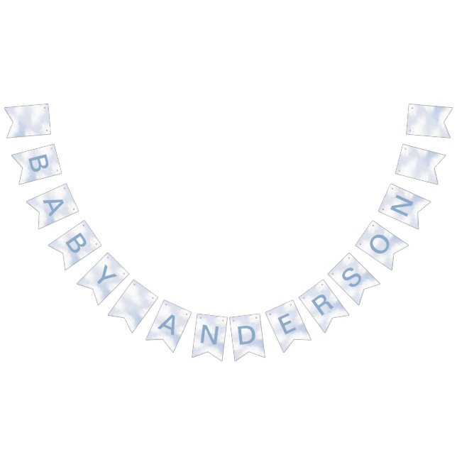 På moln 9 dammig blå drömsk himmel vimplar (Alla)