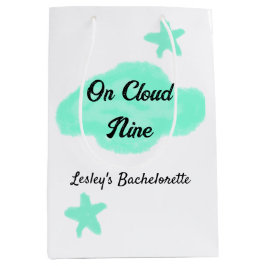 På molnet nio pastellgröna moln stjärna bacheloret