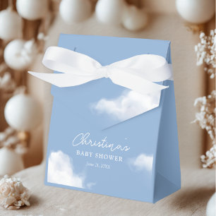 ✨ på molntäckesfält 9 för Blue Baby Shower ✨ Presentaskar