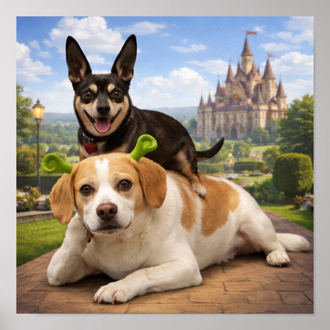 "På morgonen gör jag våfflor!" Poster (Framsidan)