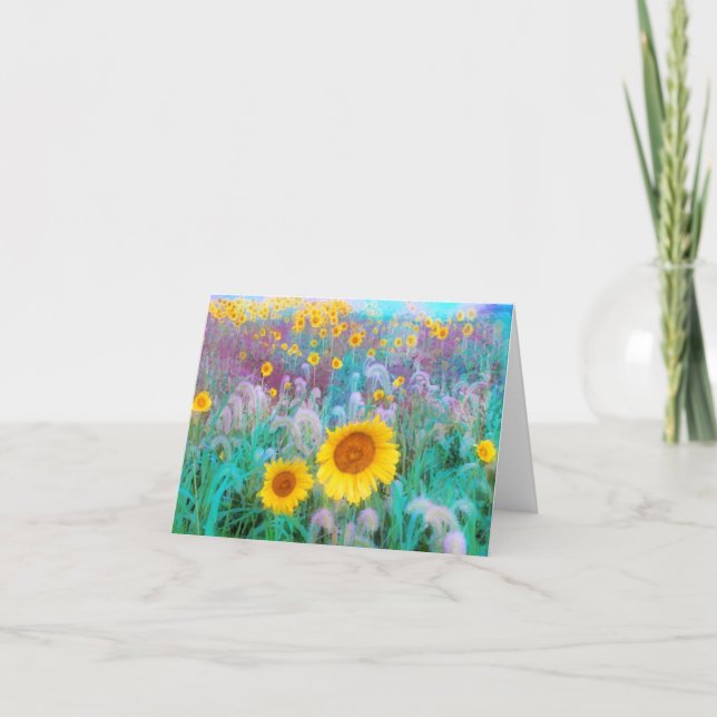 På morgonen, kort (Framsida)