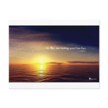 På morgonen längtar min själ efter dig