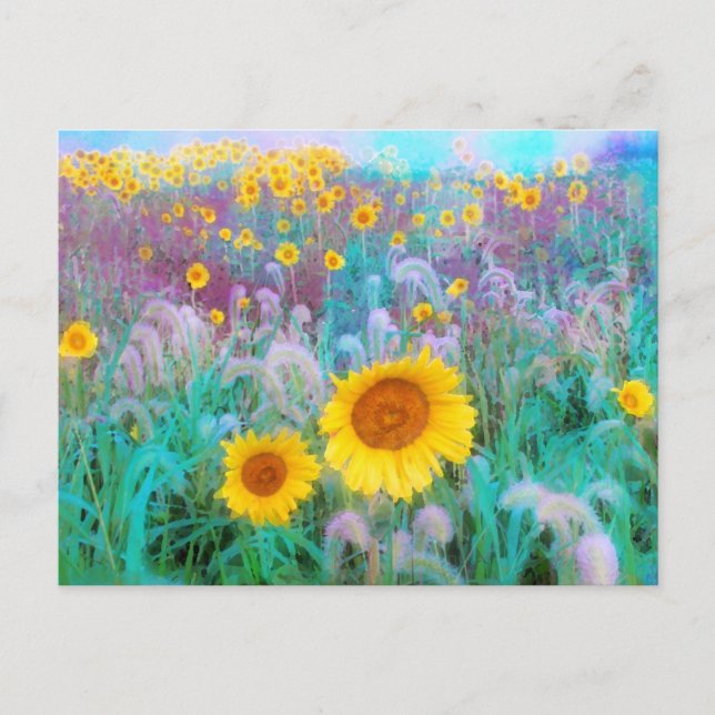 På morgonen ,vykort vykort (Framsida)