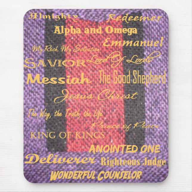 på namn av Jesus… Musmatta (Framsidan)