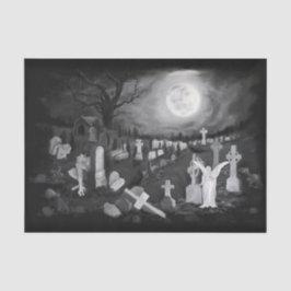 På natten på kyrkogården - Angel med Djävulen