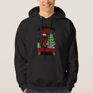 På Naughty Julafton-listan beklagar jag ingenting. Hoodie