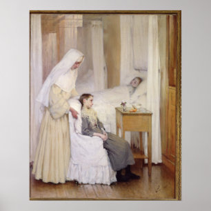 På Notre Dame du Perpetuel Bon Secours Poster