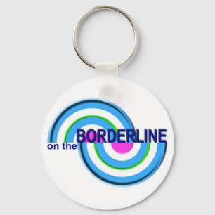 På nyckelkedjan Borderline Nyckelring