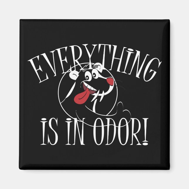 På Odor Skunk Magnet (Framsidan)