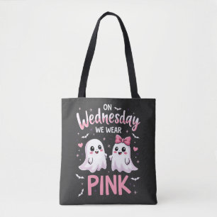 På onsdag talar vi om Rosa och Bära Halloween Skul Tygkasse