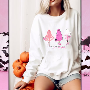 "På onsdagar bär vi rosa" rolig citat Halloween T Shirt